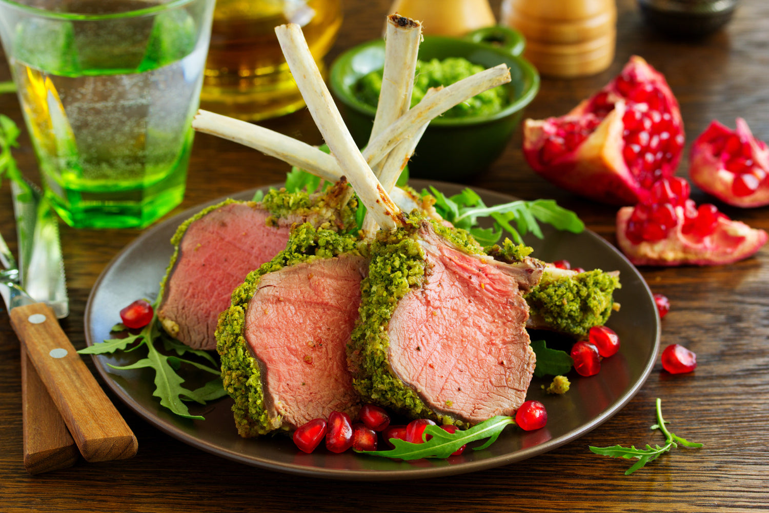 Agneau en Croûte d’amandes