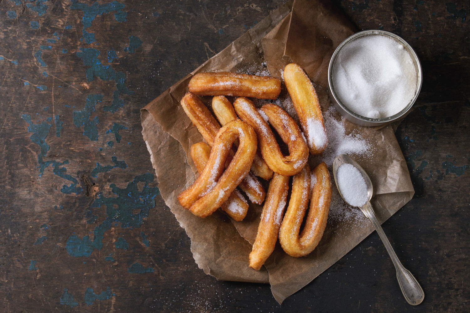 Frites “à la churros” zestées