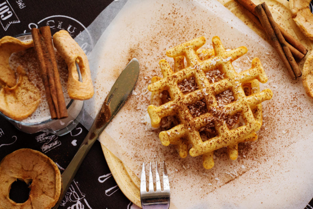 Gaufres à la cannelle