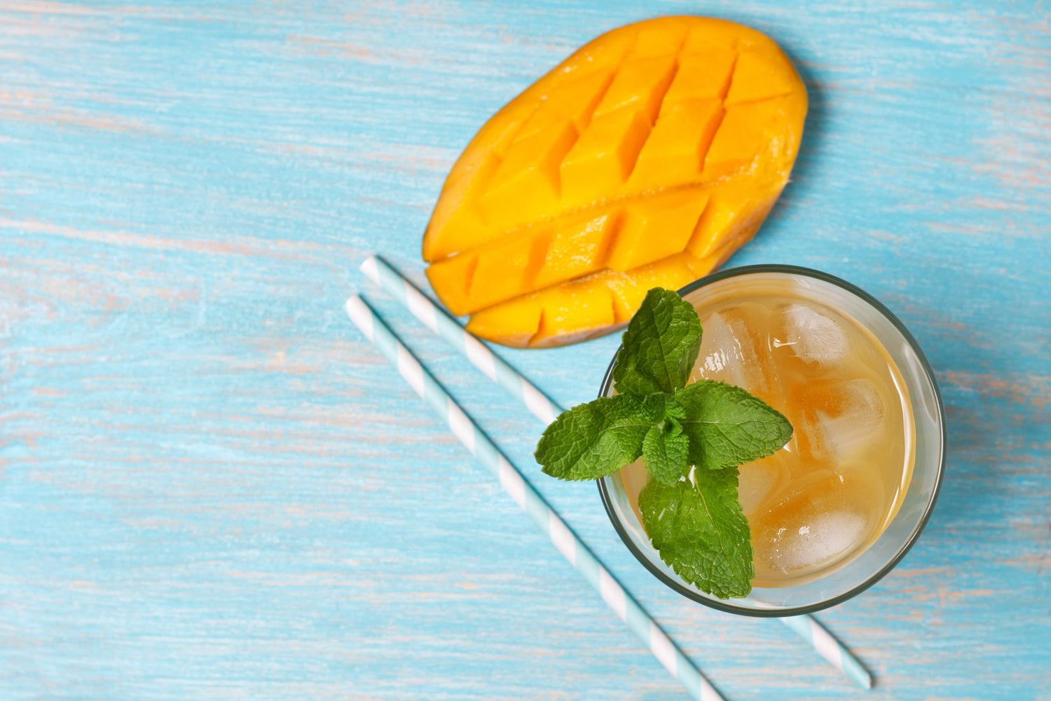 Mocktail à la mangue façon Mojito