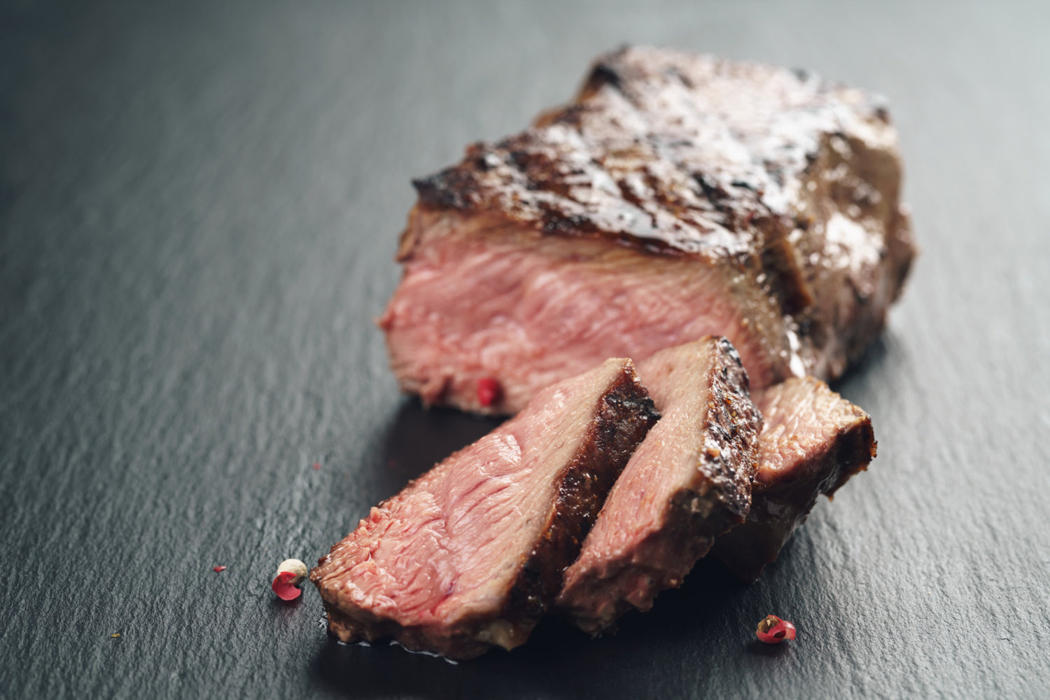 Steaks au four