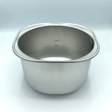 Récipient métallique.