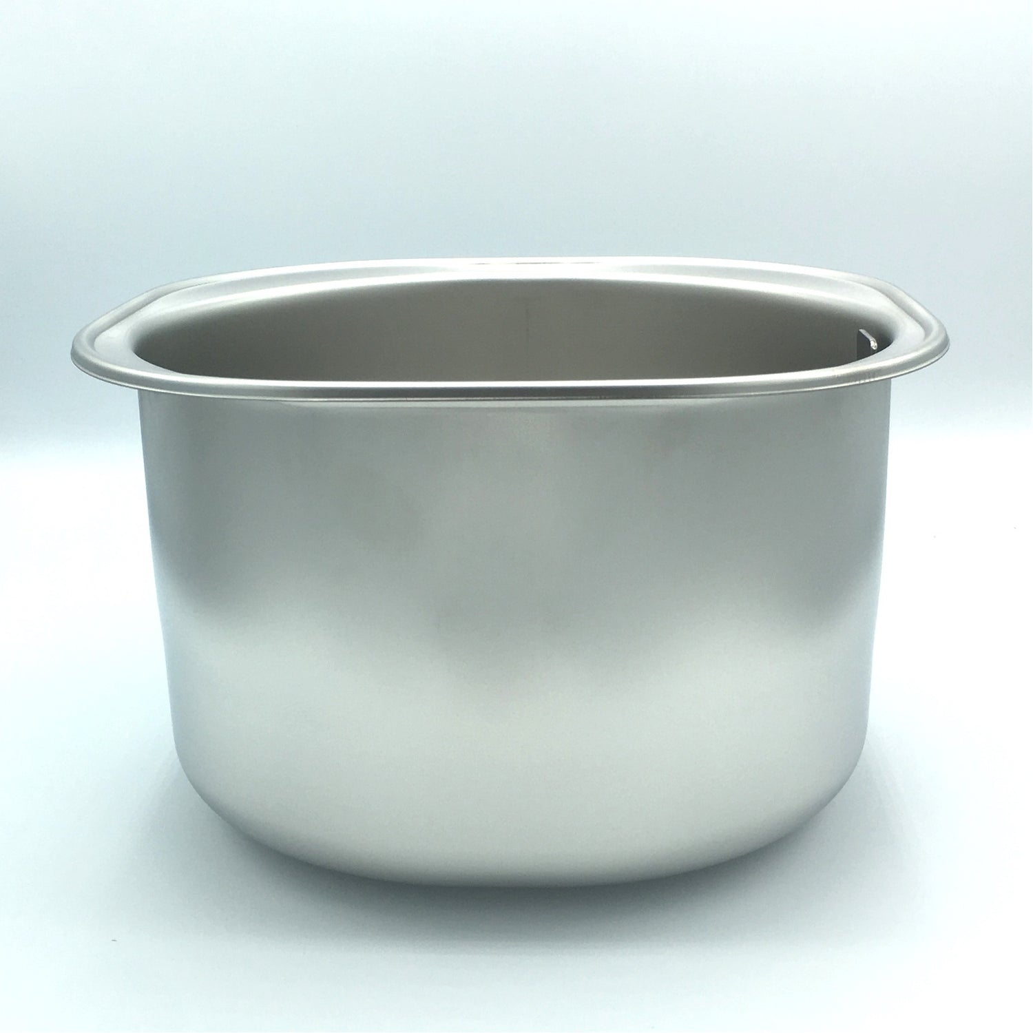 Récipient en métal.