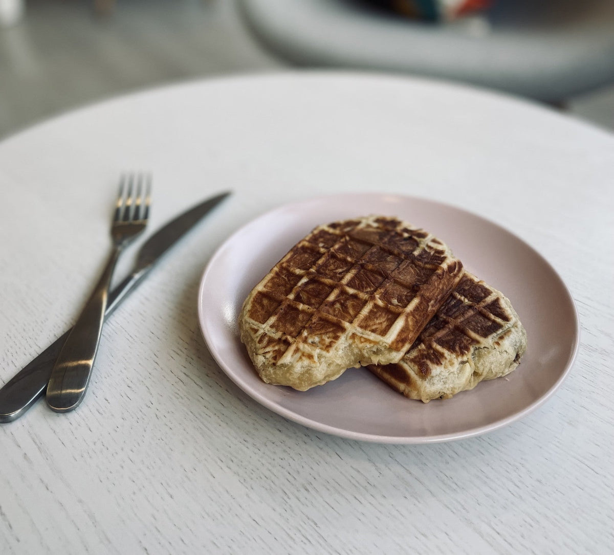 Gaufres fourrées au chocolat belge