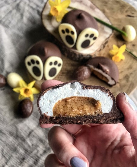 Melo cake nature ou cœur praliné croustillant de Spatules & fouets