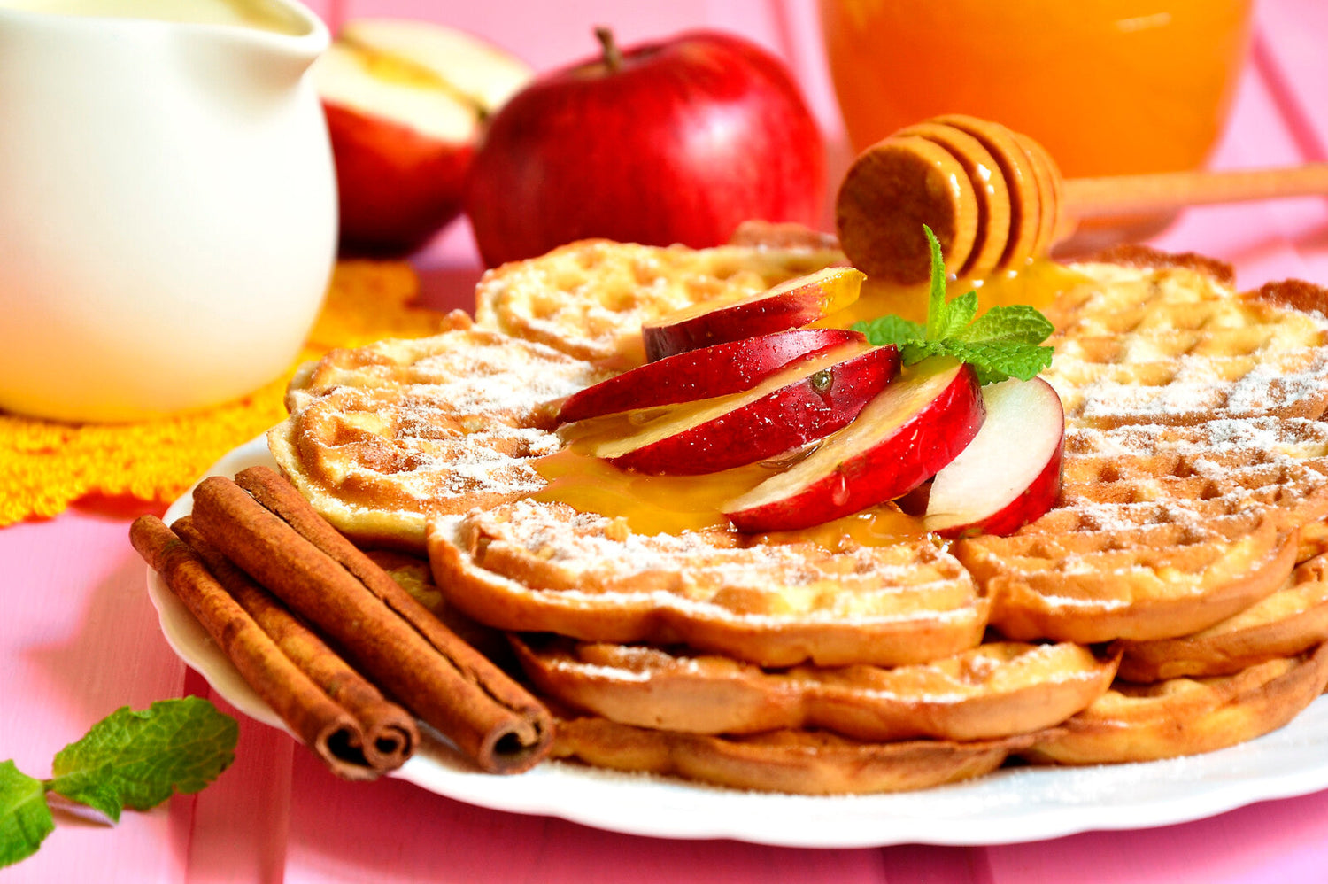 Gaufres pomme de Valériane Greban