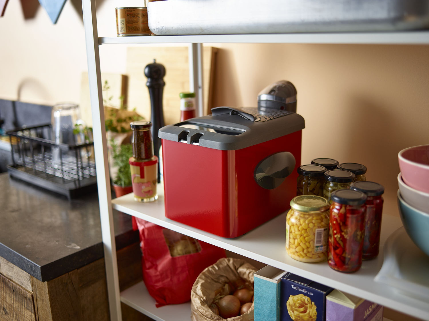 Friteuse Expert 3,5L Rouge
