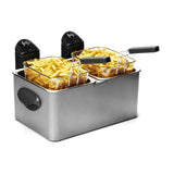 Friteuse double cuve 2x 3,5L