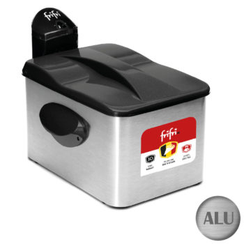 La Friteuse Expert : Aluminium / 45l / 3200 / De-rangement / Gris